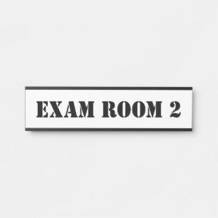 Porte-nom Pour Porte Panneau de porte de cabinet de salle d'examen de d