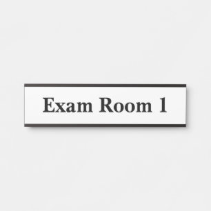 Porte-nom Pour Porte Panneau de porte de salle d'examen de dentiste de
