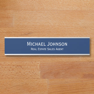 Porte-nom Pour Porte Panneau de porte de titre de poste de société d'of