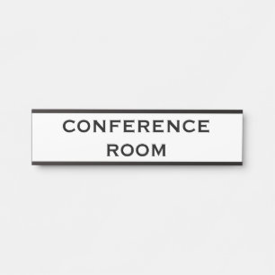 Porte-nom Pour Porte Panneau Salle de conférence