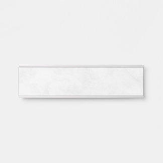 Porte-nom Pour Porte Pierre de luxe abstraite fluide Agate & Texture de