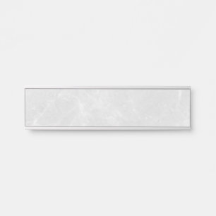 Porte-nom Pour Porte Pierre de luxe abstraite fluide Agate & Texture de