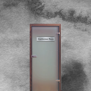 Porte-nom Pour Porte Salle de conférence