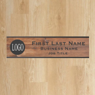 Porte-nom Pour Porte Votre logo d'entreprise Panneau de porte de bureau