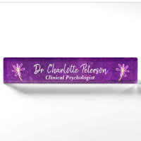 Purple Neon Daisy Psychologue Floral