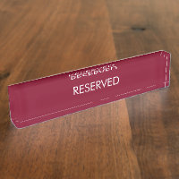 Réservé, personnaliser, modifier le nom texte Bour