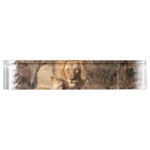 Porte-nom Roi de la jungle