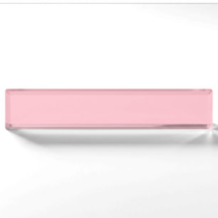 Porte-nom rose