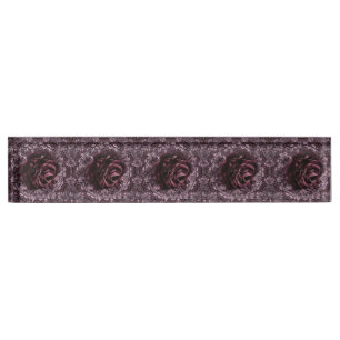 Porte-nom Rose Mandala