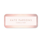 Rose Rose Gold Frontière Spa de beauté