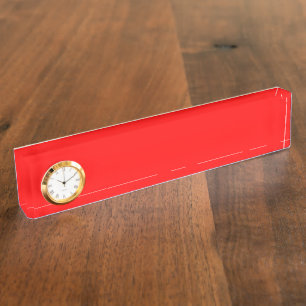 Porte-nom Rouge