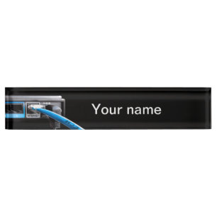 Porte-nom Routeur Wi-Fi