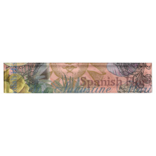 Porte-nom saint augustine florida voyage art antique