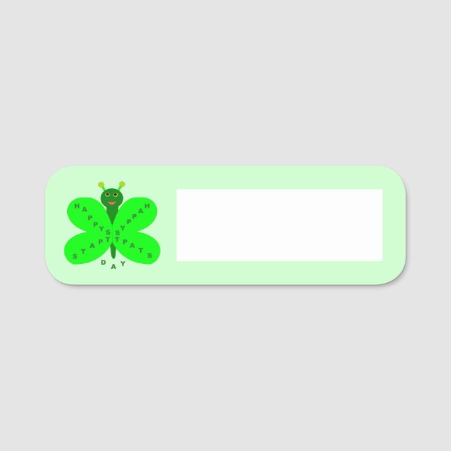Porte-nom Saint-Patricks (Devant)