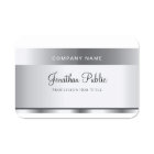 Script main Texte élégant Modèle argent moderne