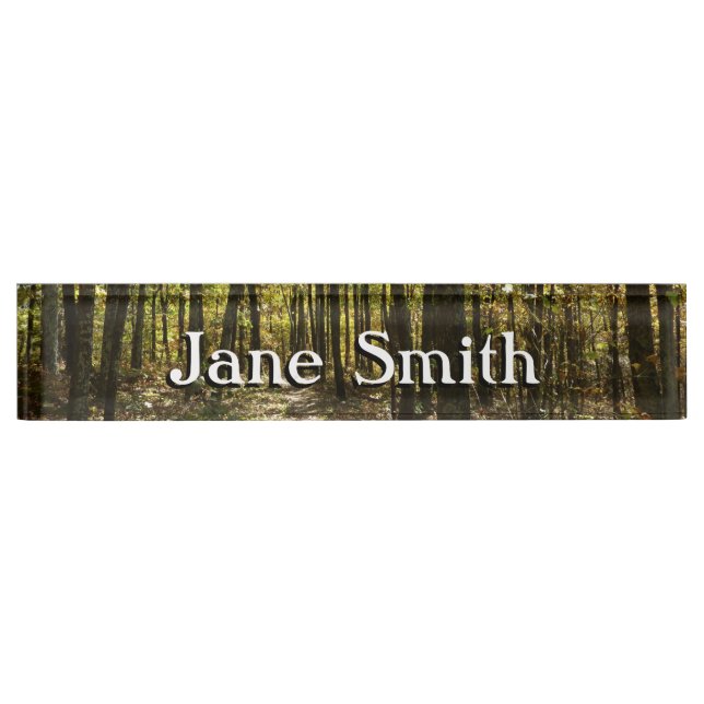 Porte-nom Sentier des Appalaches en octobre à Shenandoah (Devant)