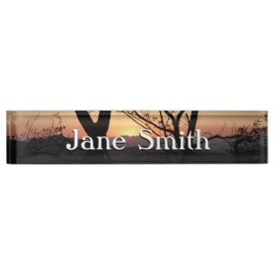 Porte-nom Shenandoah Sunset National Park Paysage