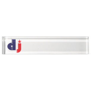 Porte-nom Signe DJ