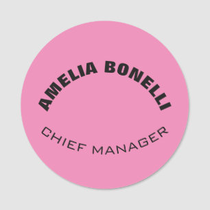 Porte-nom Simple Plaine simple créative et durable