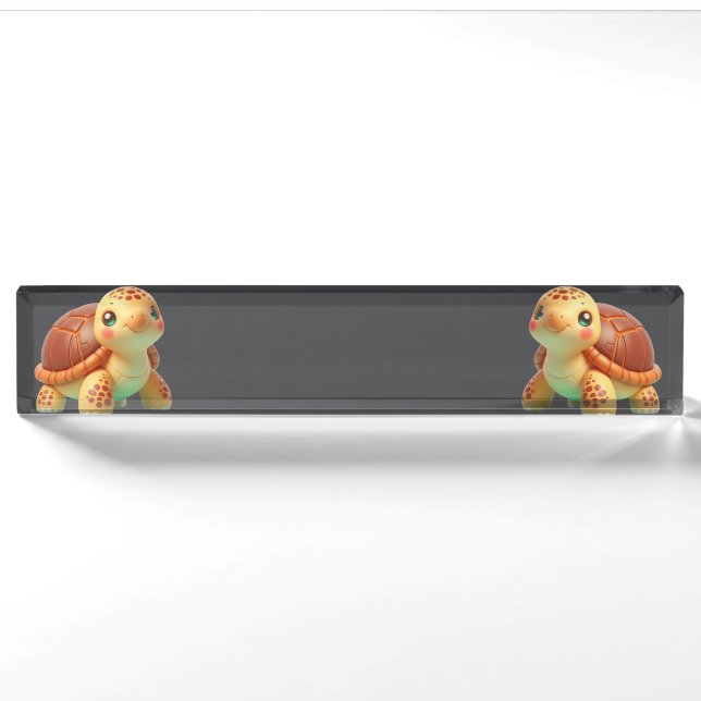 Porte-nom Slow but Growing (Devant)