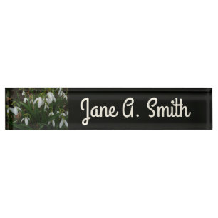 Porte-nom Snowdrops I