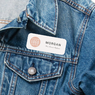 Porte-nom Société d'employés de logo d'entreprise personnali