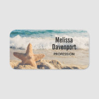 Starfish sur une plage de sable Photo
