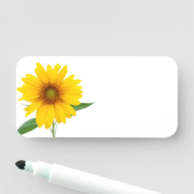 Porte-nom Sunflower (En situation)