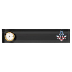 Porte-nom Symbole Freemasonic des États-Unis