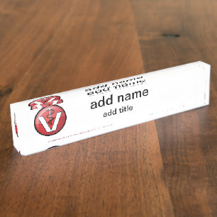Porte-nom Symbole médical vétérinaire