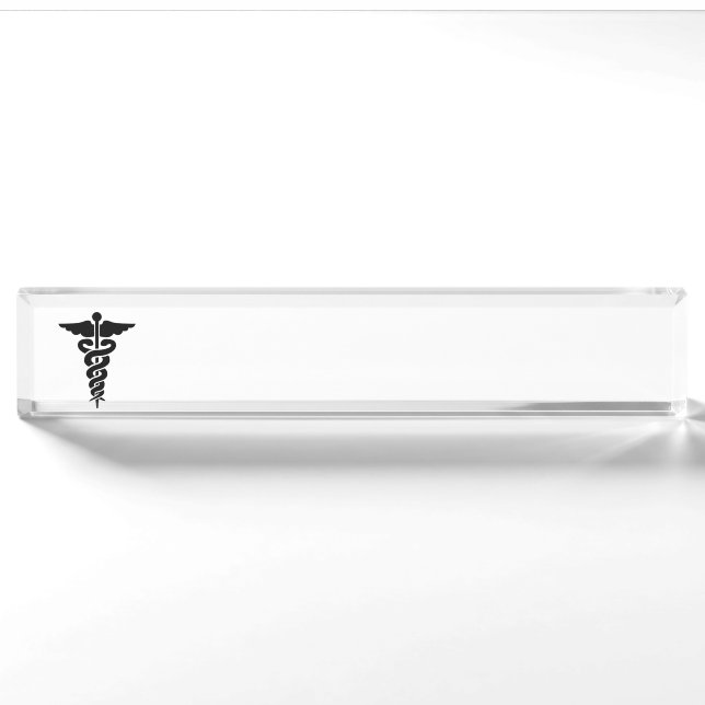 Porte-nom Symbole Médicale des infirmières (Devant)