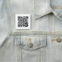 Tag de nom professionnel avec code QR scannable