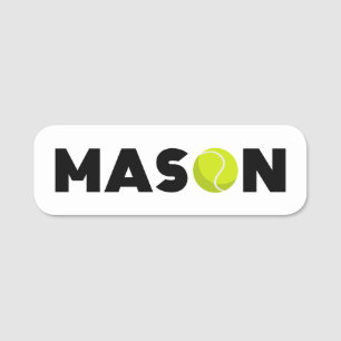 Porte-nom Tag Mason Tennis Name