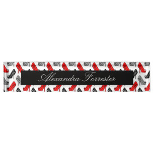 Porte-nom Talons hauts