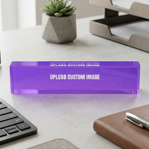 Porte-nom Télécharger une image personnalisée - Ajoutez la v