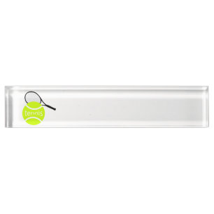 Porte-nom Tennis