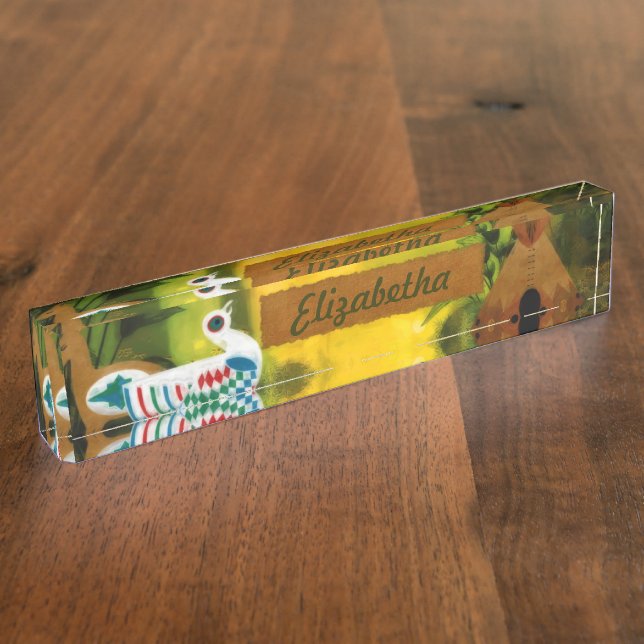 Porte-nom Terre mère (Taille)