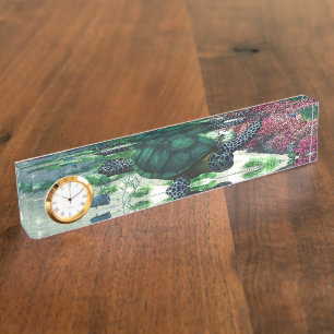 Porte-nom Tortue de mer