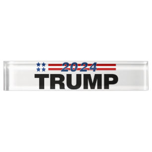 Porte-nom Trump 2024