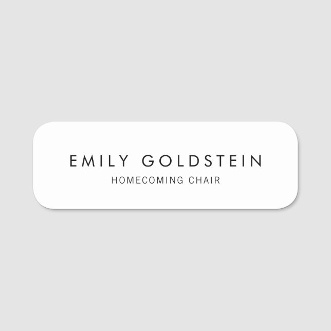 Porte-nom Tulane SDT (Devant)