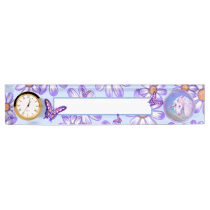Porte-nom un paradis mauve
