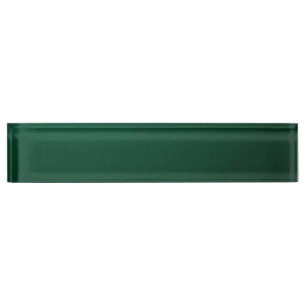 Porte-nom (Une conception vert-foncé avec se fanent) ~ VERT