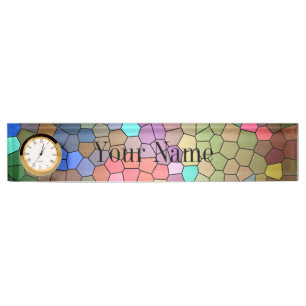 Porte-nom Verre retenu par Shirley Taylor
