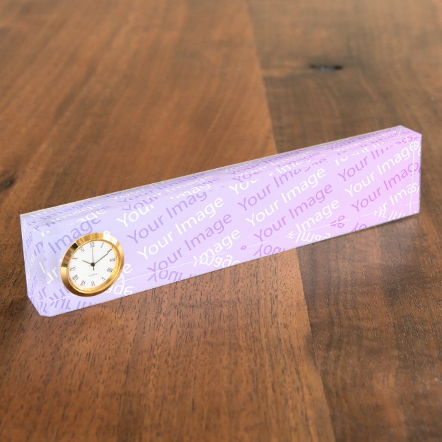 Porte-nom Votre image (Taille)
