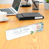 Wedding planner élégant bleu pâle élégant