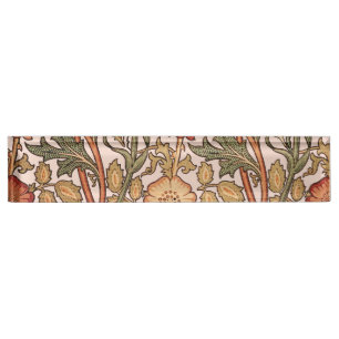 Porte-nom William Morris Rose Flower Fond d'écran Motif