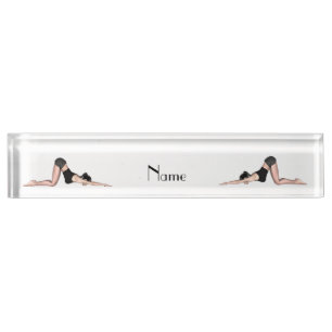 Porte-nom Yoga Poses Thunder_Cove