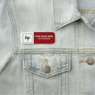Porte-nom Your Logo and Name Personalized Employee