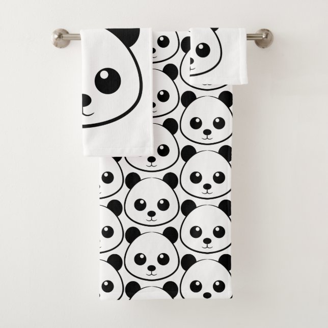 Porte-panda coutume Monogramme (En situation)