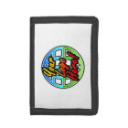 Portefeuille de logo personnalisé, pas de quantité